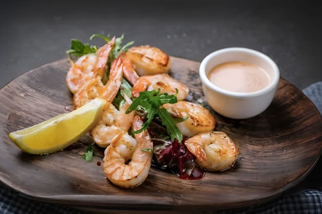 Shrimps Kebab