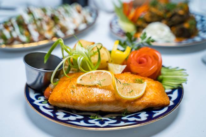 Russian Roasted Salmon