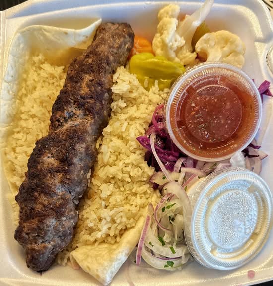 GROUND LAMB PLATE