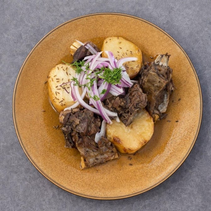 Kuyrdak Lamb / Куырдак Баранина
