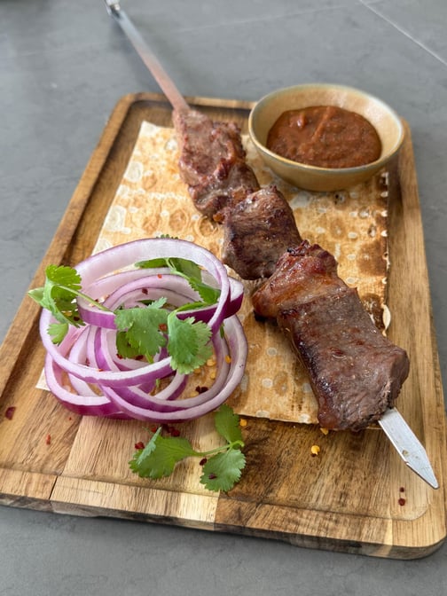 Shashlyk beef