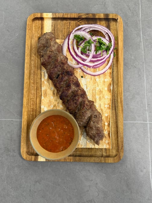 Shashlik Lulyi kebab/ Люля кебаб