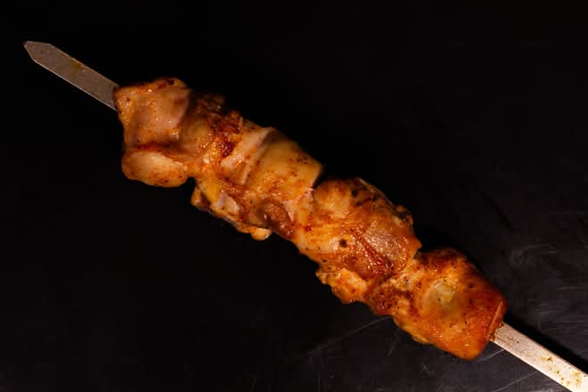 Chicken Kebab with Bones