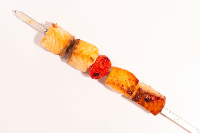 Salmon Kebab