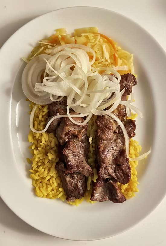 Lamb Kebab Platter