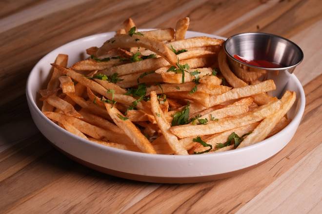 French Fries with Garlic and Herbs
