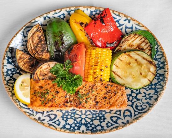 Salmon On A Grill