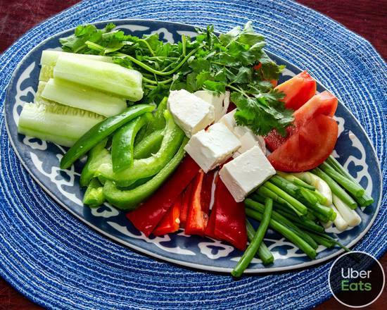 Assortment of Fresh Raw Vegetables