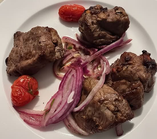 Lamb Tenderloin Kebab