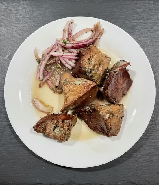 Veal Liver Kebab